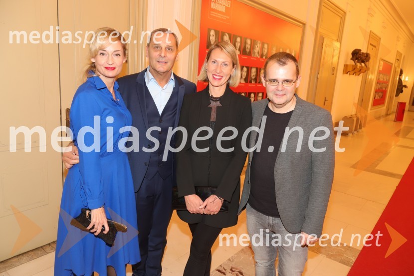  Valentina Turcu, koreografinja in baletna solistka;  Danilo Rošker, direktor SNG Maribor;  Mateja Kožuh, producentka Opere in Baleta SNG Maribor, akordeonistka;  Alan Kavčič, predstavnik za odnose z javnostmi SNG MariborMadame Bovary, premiera baleta v SNG Maribor