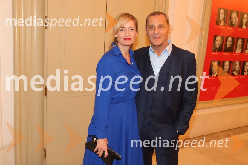  Valentina Turcu, koreografinja in baletna solistka;  Danilo Rošker, direktor SNG MariborMadame Bovary, premiera baleta v SNG Maribor