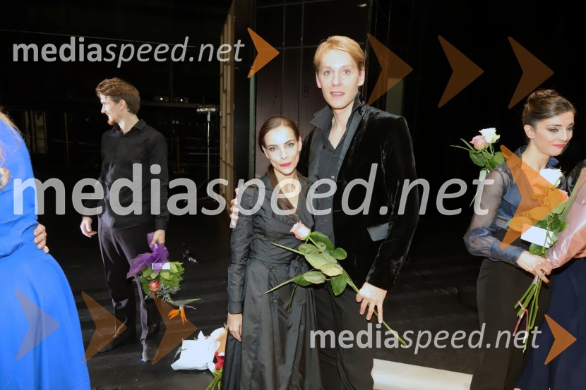  Catarina de Meneses, baletna solistka;  Sytze Jan Luske, baletni plesalecMadame Bovary, premiera baleta v SNG Maribor