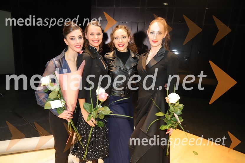  Beatrice Bartolomei, baletna plesalka;  Tijuana Križman Hudernik, baletna solistka;  Monja Obrul, baletna plesalka;  Olesja Hartmann Marin, baletna plesalkaMadame Bovary, premiera baleta v SNG Maribor