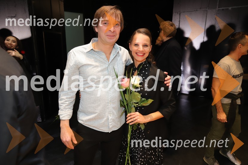  Anton Bogov, baletni solist;  Tijuana Križman Hudernik, baletna solistkaMadame Bovary, premiera baleta v SNG Maribor