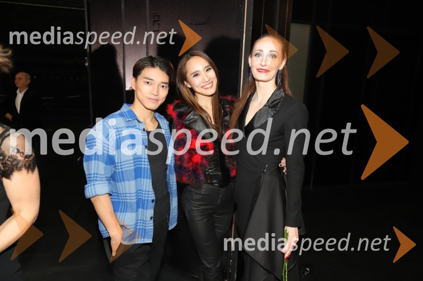  Yuya Omaki, baletni solist;  Asami Nakashima, baletna solistka;  Olesja Hartmann Marin, baletna plesalkaMadame Bovary, premiera baleta v SNG Maribor