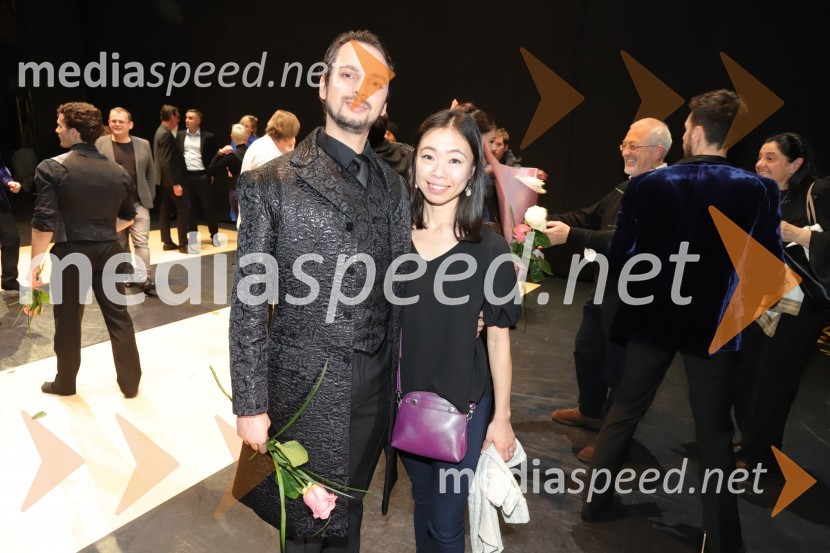  Alexandru Pilca, baletni plesalec;  Satomi Netsu, baletna plesalkaMadame Bovary, premiera baleta v SNG Maribor