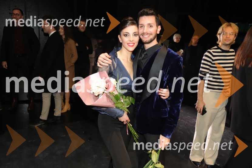  Beatrice Bartolomei, baletna plesalka;  Lucio Mautone, baletni plesalecMadame Bovary, premiera baleta v SNG Maribor