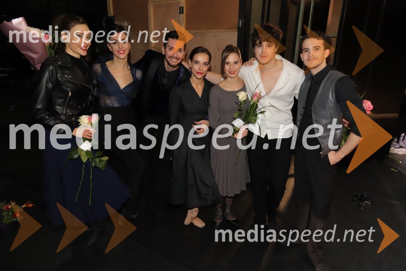  Monja Obrul, baletna plesalka;  Beatrice Bartolomei, baletna plesalka;  Lucio Mautone, baletni plesalec;  Catarina de Meneses, baletna solistka;  Ema Perič, baletna plesalka;  Andrea Schifano, baletni plesalec;  Matteo Magalotti, baletni plesalecMadame Bovary, premiera baleta v SNG Maribor
