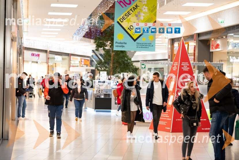 Božično - novoletni sejem v Citycentru Celje