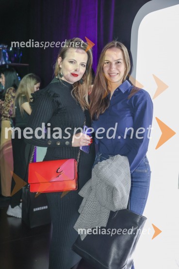  Katarina M. Bajt, izvršna urednica in urednica lepote Grazia Slovenija;  Branka Grbin, novinarkaSamsung in LJFW s projektom Inspired by You