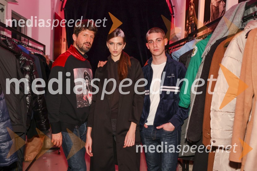  Tomaž Mihelič - Marlenna, član skupine Sestre;  Ema Menger, Immortal Models;  Anel Zahić, Immortal ModelsSamsung in LJFW s projektom Inspired by You