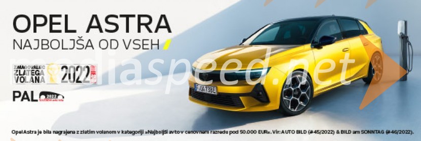Nova Opel Astra: prodajna uspešnica v kompaktnem razredu sedaj tudi električna
