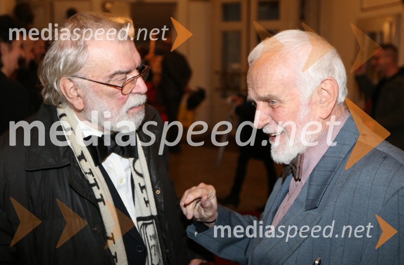  Primož Sark, novinar;  Mitja Meršol, nekdanji poslanec in dolgoletni urednik časopisa DeloKako je padlo drevo, premiera drame