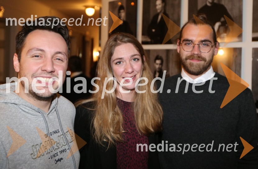  Alex Volasko, pevec;  Eva Jesenovec, igralka;  Matic Maco Lukšič, igralecKako je padlo drevo, premiera drame