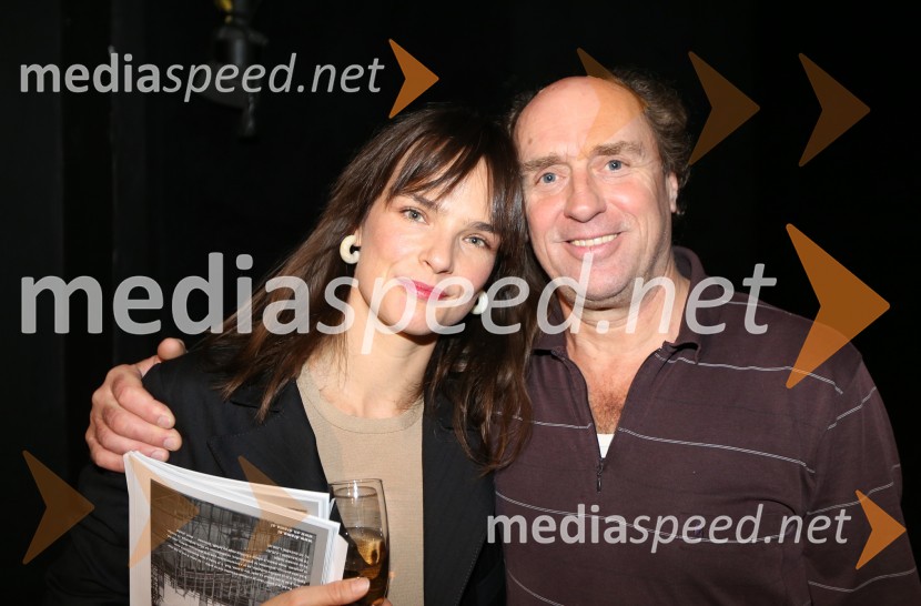  Tina Vrbnjak, igralka;  Janez Škof, igralecKako je padlo drevo, premiera drame