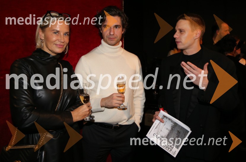  Ines Bukovič, notarka;  Luka Mesec, podpredsednik vlade in minister za delo, družino, socialne zadeve in enake možnosti;  Timon Šturbej, igralecKako je padlo drevo, premiera drame