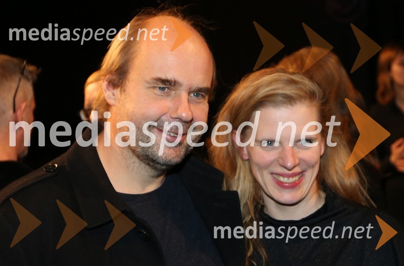  Gregor Zorc, igralec;  Maruša Majer, igralkaKako je padlo drevo, premiera drame