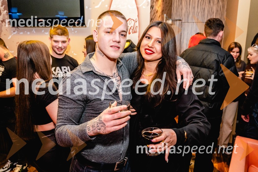  David Baronik Moga, Aima Vittori;  Zoja Trstenjak RamadaniPonovno odprtje Caffe Cluba 911
