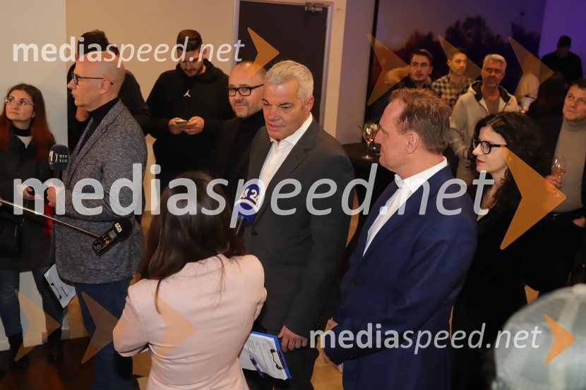  Aleksander Saša Arsenovič, župan, Mestna občina Maribor; dr. Samo Peter Medved,  podžupan, Mestna občina Maribor ;  Jelka Vrečko, vodja kabineta župana MO MariborSaša Arsenovič nadaljuje županski mandat v Mariboru