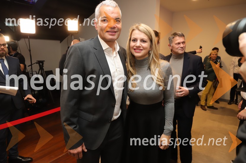 Aleksander Saša Arsenovič, župan, Mestna občina Maribor;  Katja Arsenovič, direktorica Rožmarin Hospitality GroupSaša Arsenovič nadaljuje županski mandat v Mariboru
