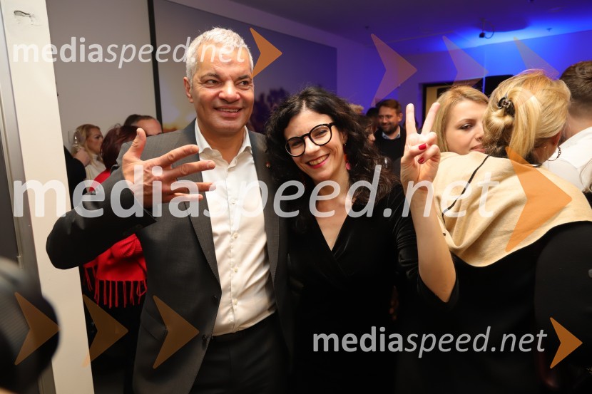  Aleksander Saša Arsenovič, župan, Mestna občina Maribor;  Jelka Vrečko, vodja kabineta župana MO MariborSaša Arsenovič nadaljuje županski mandat v Mariboru