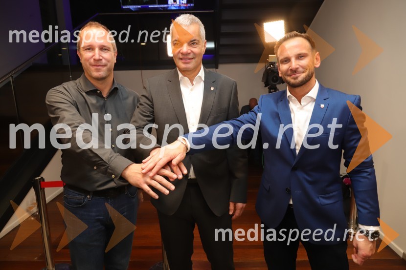dr. Marko Soršak, župan, Občina Hoče-Slivnica;  Aleksander Saša Arsenovič, župan, Mestna občina Maribor;  David  Klobasa, župan Občine Sveta Trojica in podjetnikSaša Arsenovič nadaljuje županski mandat v Mariboru