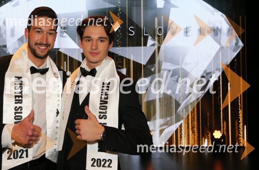  Sebastian Čufer, Mister Slovenia 2021;  Al Sivka, Mister Slovenia 2022Mister Slovenije 2022 je Al Sivka