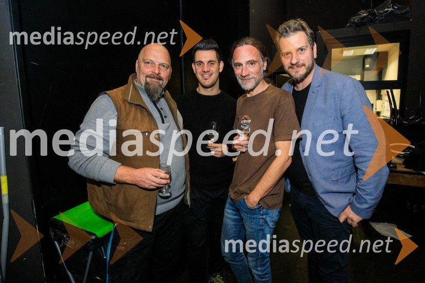  Stojan Nemec, oblikovalec zvoka;  ... ;  ... ;  Marko Bratuš, umetniški vodja SNG Nova GoricaNenadoma, reka, premiera v SNG Nova Gorica