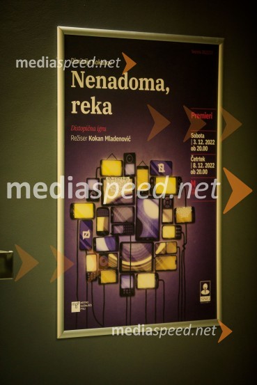 Nenadoma, reka, premiera v SNG Nova Gorica