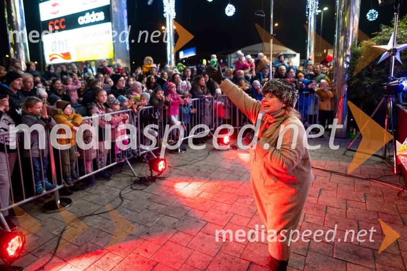 Miklavž obdaril otroke v Citycentru Celje, 2022
