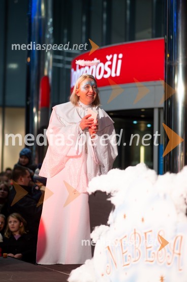 Miklavž obdaril otroke v Citycentru Celje, 2022