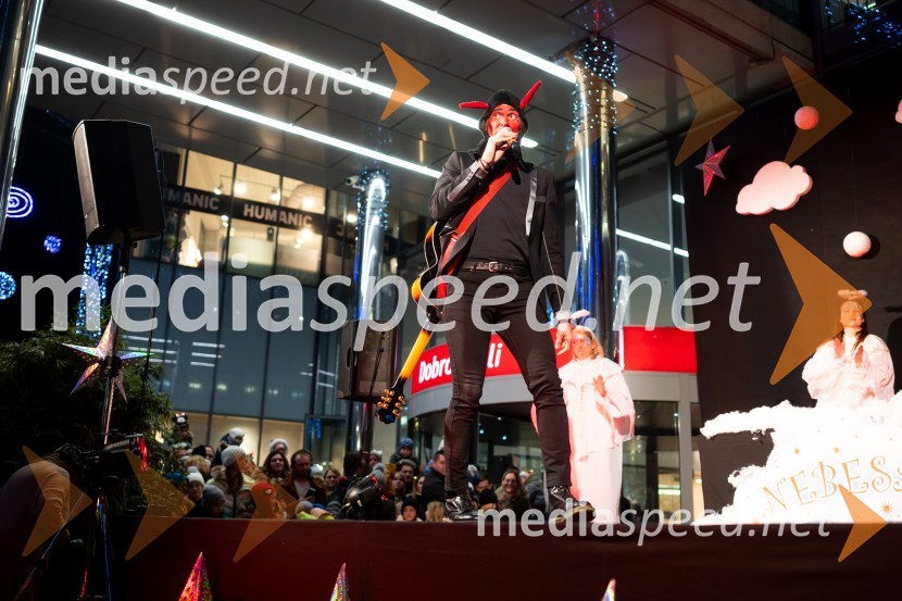 Miklavž obdaril otroke v Citycentru Celje, 2022