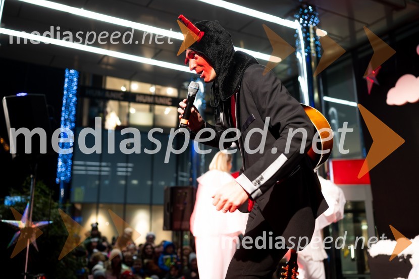 Miklavž obdaril otroke v Citycentru Celje, 2022