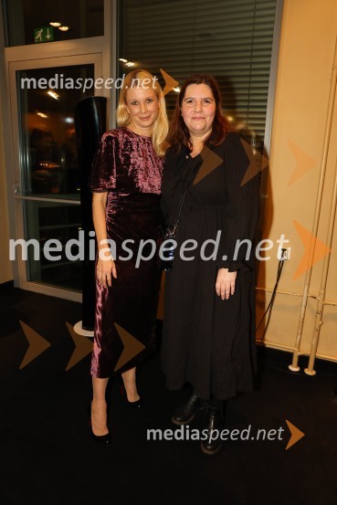  Tjaša  Železnik, igralka;  Teja Pelko, novinarka, Svet24Neznanec, premiera v MGL Ljubljana