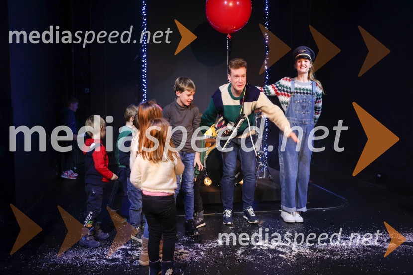  Žan Brelih Hatunić, igralec;  Lucija Harum, igralka, pevkaMala Eli, premiera predstave za najmlajše v SLG Celje