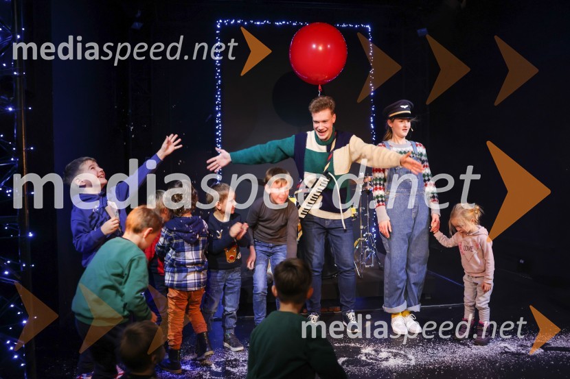  Žan Brelih Hatunić, igralec;  Lucija Harum, igralka, pevkaMala Eli, premiera predstave za najmlajše v SLG Celje