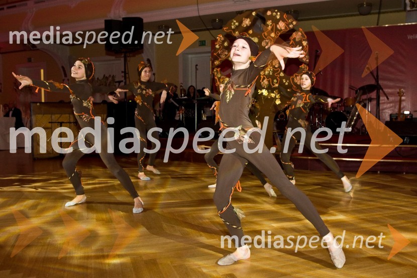 Nastop Plesne šole KazinaVeliki rotarijski ples 2009