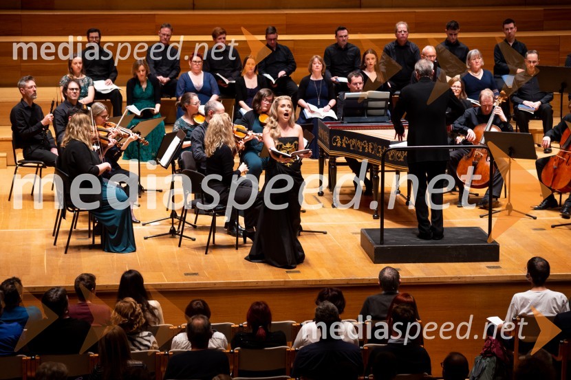  Alexandra Oomens, sopran;  Robert King, dirigentThe King´s Consort, koncert v Cankarjevem domu
