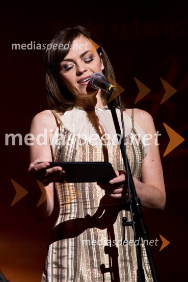 Tajda Lekše, povezovalka večeraVeliki rotarijski ples 2009