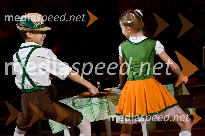 Nastop plesalcev Plesne šole KazinaVeliki rotarijski ples 2009