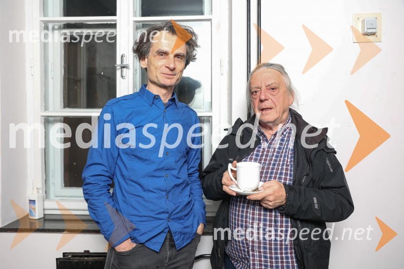  Jure Longyka, moderator;  Andrej Rozman Roza,  igralec, pisateljžbam!, premiera drame, Slovensko mladinsko gledališče