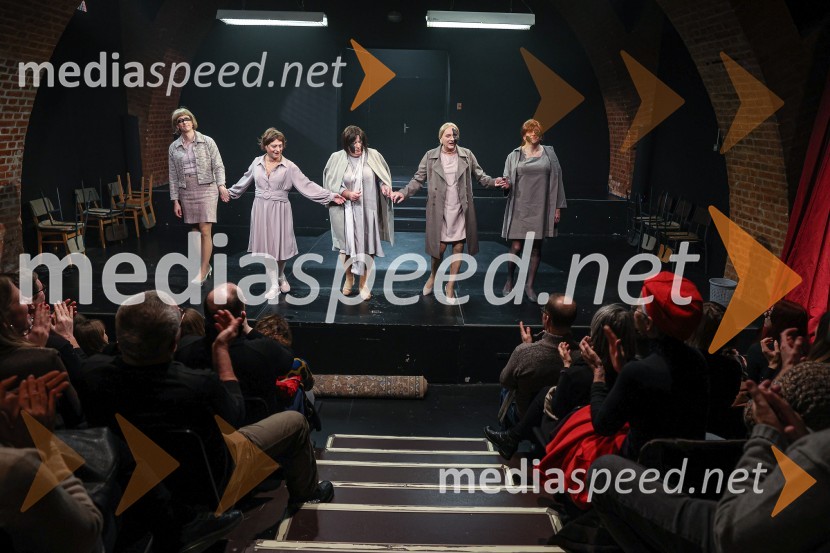  Jurij Drevenšek, igralec;  Uroš Maček, igralec;  Sebastjan Starič, koreograf;  Dario Varga, igralec;  Ivan Godnič, igralecžbam!, premiera drame, Slovensko mladinsko gledališče