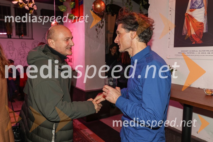  Dario Varga, igralec;  Jure Longyka, moderatoržbam!, premiera drame, Slovensko mladinsko gledališče