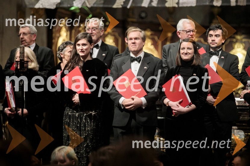 Pevski zbor britanskega parlamentaSlavnostni božični koncert Slovenskega in Britanskega parlamentarnega zbora