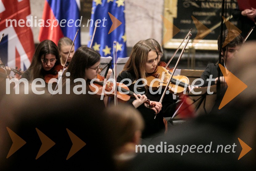 Slavnostni božični koncert Slovenskega in Britanskega parlamentarnega zbora