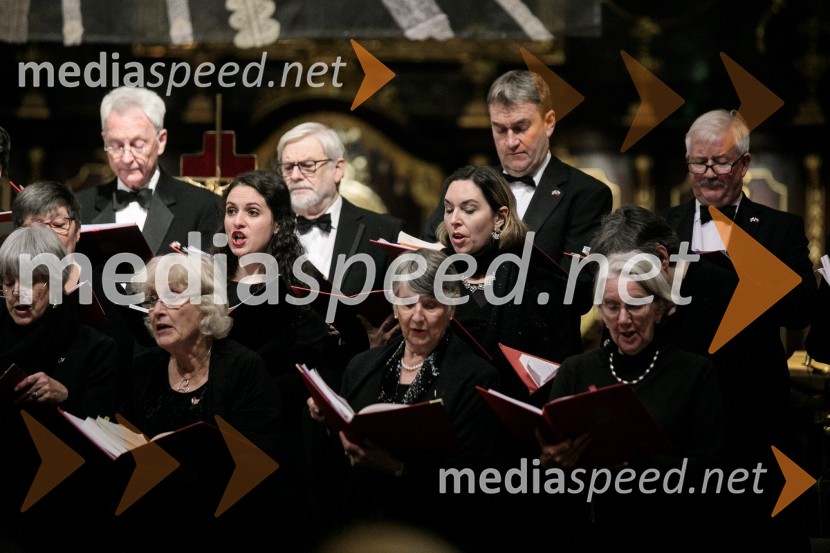 Pevski zbor britanskega parlamentaSlavnostni božični koncert Slovenskega in Britanskega parlamentarnega zbora