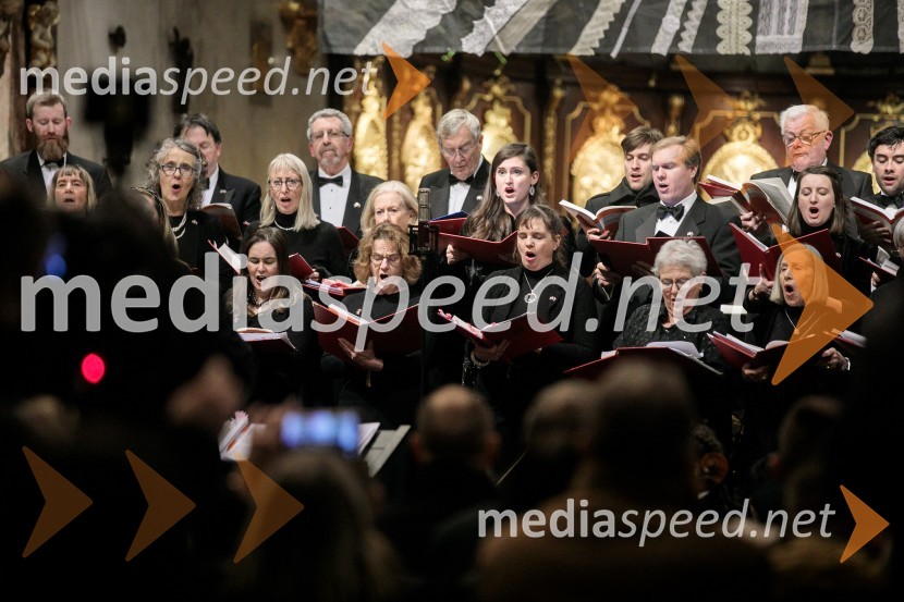 Pevski zbor britanskega parlamentaSlavnostni božični koncert Slovenskega in Britanskega parlamentarnega zbora