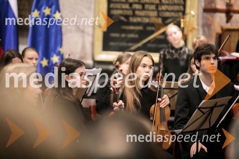 Slavnostni božični koncert Slovenskega in Britanskega parlamentarnega zbora