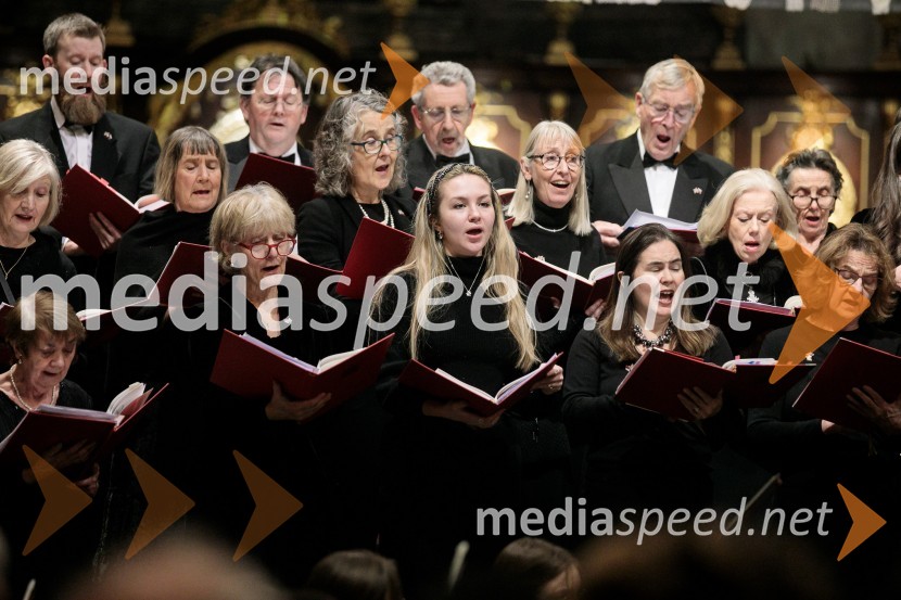 Pevski zbor britanskega parlamentaSlavnostni božični koncert Slovenskega in Britanskega parlamentarnega zbora