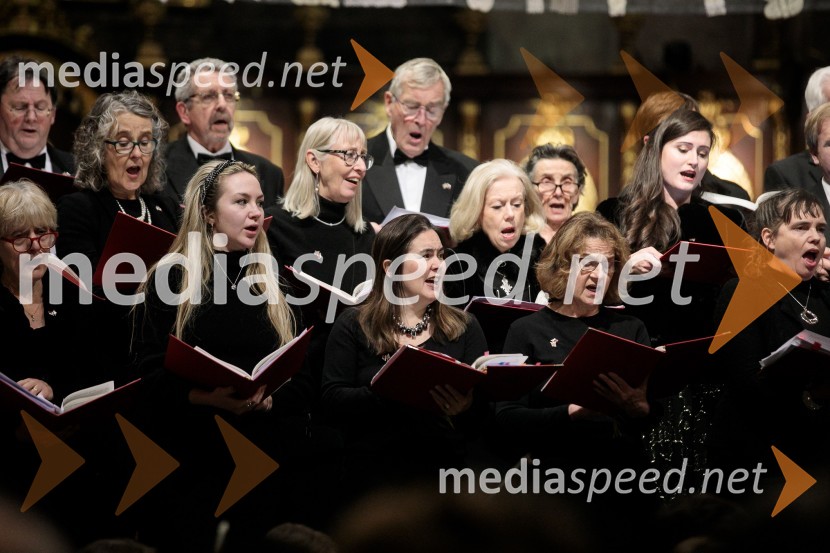 Pevski zbor britanskega parlamentaSlavnostni božični koncert Slovenskega in Britanskega parlamentarnega zbora