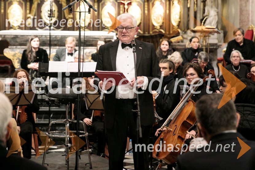  Lord German, Poslanec Zgornjega doma Združenega kraljestvaSlavnostni božični koncert Slovenskega in Britanskega parlamentarnega zbora