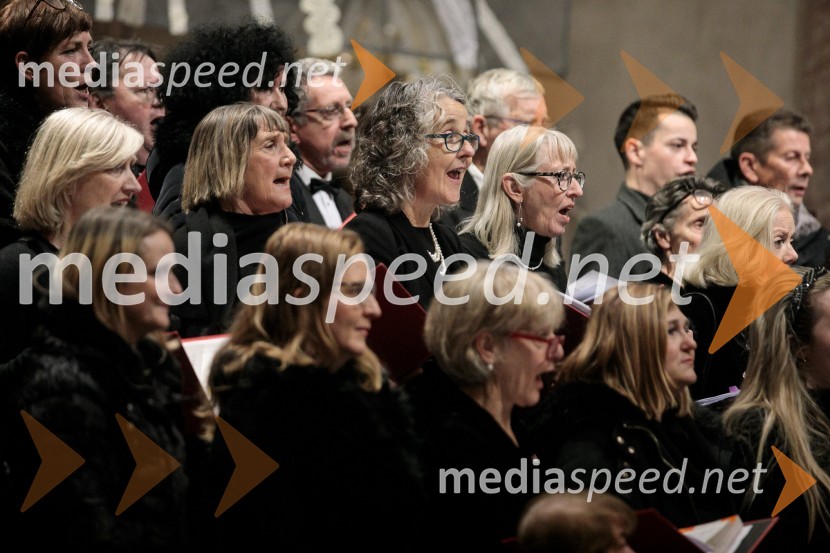 Parlamentarni pevski zbor KvorumSlavnostni božični koncert Slovenskega in Britanskega parlamentarnega zbora