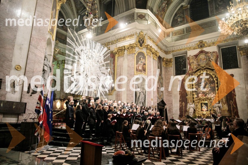 Parlamentarni pevski zbor KvorumSlavnostni božični koncert Slovenskega in Britanskega parlamentarnega zbora